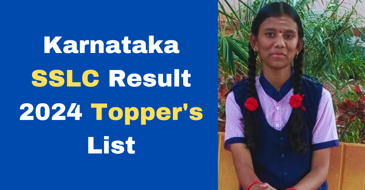 Karnataka SSLC Toppers List 2024